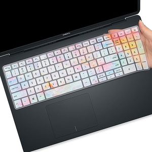 lot 13545 image: Keyboard Cover for 2022 2021 Dell Inspiron 15 17 5501 5502 5505 5508 5584 5590 5593 5598 7000 7500 7590 7591 7501 7506 7706 7790 Vostro 3501 3502 3505 5501 5502, 7590 5590, Inspiron 15 3000 5000 7000