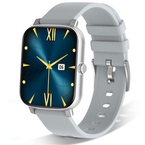 lot 13563 image: Smart Watch(AnswerMake Call), 1.7 Smartwatch for Android and iOS Phones, IP68 Waterproof Fitness Tracker with Heart Rate Monitor, Blood Oxygen, Sleep, Ai Voice Control, Watches for Women Men