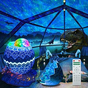 lot 13682 image: Rossetta Galaxy Projector, Star Projector Galaxy Light Projector for Bedroom, APP Control Projector Bluetooth Speaker and White Noise, Night Light for Kids Adults Home Thealter, Ceiling, Room Decor