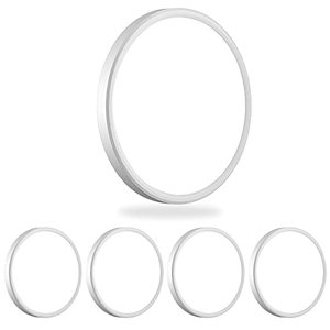 lot 13696 image: MODERN 4-Pack Super Thin 9inch 2800lm Flush Mount LED Ceiling Light White, 5000K Daylight, Ceiling Light Surface Mount for Bedroom, Living Room, Dining Room, Garage, Office