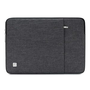 lot 14028 image: NIDOO 15.6 Inch Laptop Sleeve Case Water-Resistant Carrying Bag for 15.6 IdeaPad 3i  Legion 5 Slim 7 Gen 6  ThinkPad T15 T15g P15s E15 L15 Gen 216 Legion 7 7i Gen 616.1 Swift 3, Dark Grey