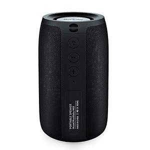lot 5186 image: Bluetooth Speaker,MusiBaby Speaker,Outdoor,Wireless,Waterproof,Portable Speaker,Dual Pairing,Bluetooth 5.0,Loud Stereo,Booming Bass,1500 Mins Playtime Wireless Speaker for Home,Party,Gifts(Black)