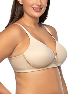 lot 13175 image: Vanity Fair womens Full Figure Beauty Back Smoothing Bra, Wirefree - Beige, 40C US