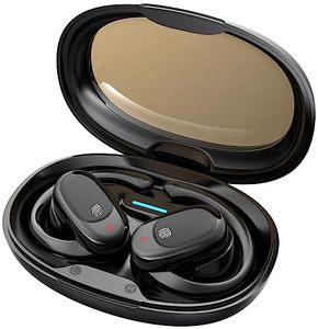 lot 13187 image: JQQLKJOE Open Ear Air Conduction Headphones,Wireless Sports Earbuds with Mic� 130° Adjustable,Open Ear Headphones Wireless Bluetooth for MusicGamingRunningWorking