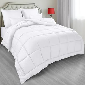 lot 13202 image: Utopia Bedding All Season Down Alternative Quilted TwinTwin XL Comforter - Duvet Insert with Corner Tabs - Machine Washable � Bed Comforter - White