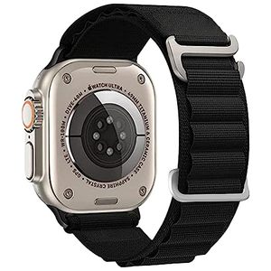 lot 13230 image: Alpine Loop Watch Band,Apple Watch Ultra Band Compatible 49mm 45mm 44mm 42mm for Men Women,Nylon Apple Watch Band for Apple Watch Series 8 7 6 5 4 3 2 SE