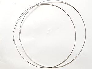 lot 13255 image: 2PCS Washer Door Boot Spring Clamp for LG Electronics 4861ER2001D Washing Machine Boot Steal Retaining Ring