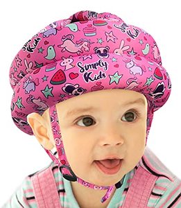 lot 13257 image: Baby Helmet for Crawling Walking - Baby Head Protector No Bumps and Soft Cushion Infant Baby Safety Headguard I Toddler Helmets 1-2 Years Old, 6-12 Months