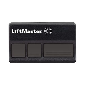 lot 13721 image: LiftMaster 373LM Security 3-Button Garage Door Opener Remote Control with Visor Clip - Pack of 1