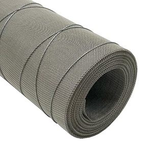 lot 14161 image: 40 Mesh Stainless Steel 304 Wire Mesh-Metal Mesh Screen 15.5 inches x 10 feet (40x305cm)
