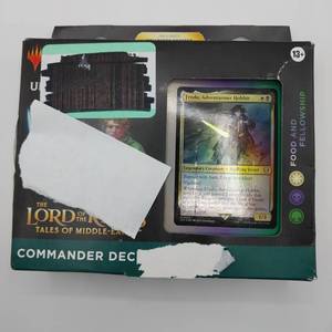 lot 14385 image: Magic The Gathering The Lord of The Rings Tales of Middle-Earth Commander Deck Bundle � Includes 1 Box