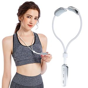 lot 14433 image: NHOWIN Smart Neck Massager, Electric Neck Massager with 2 Modes 14 Levels Portable Deep Tissue Trigger Point Massager, Gifts for Women Men, Home, Outdoor, Office use