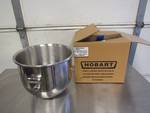 Brand New In Box Hobart 20 Qt Stainless Mixer Bowl