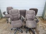 Lot of (5) 'Lane' Brand Office Chairs