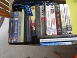 Lot of VHS and Dvd's