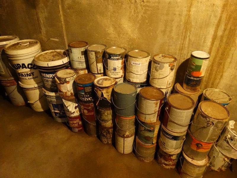 lot 183 image: Big lot of various paint