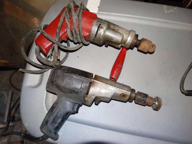 lot 217 image: 2 electric drills