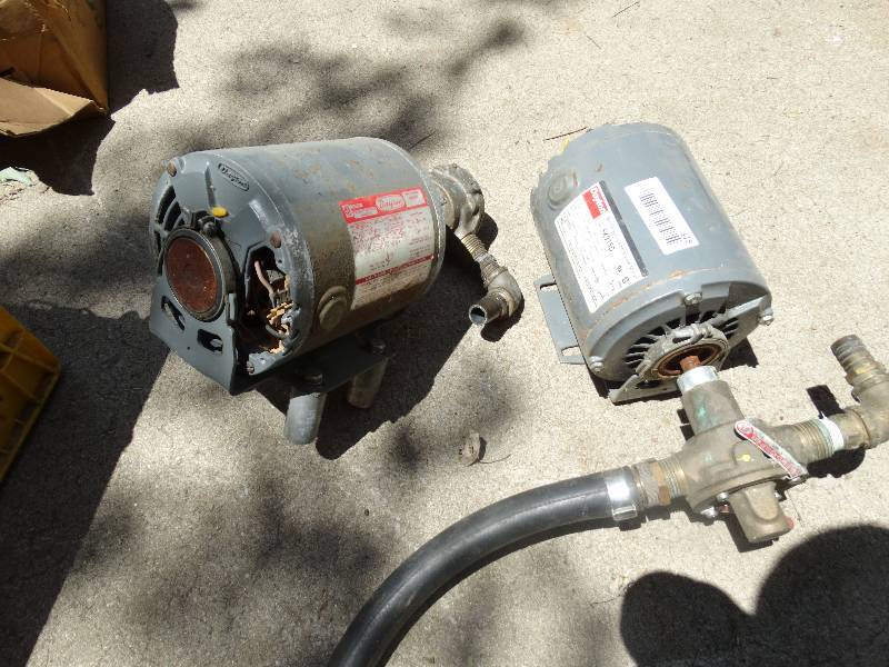 lot 318 image: Dayton split phase motor