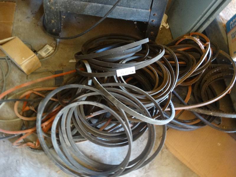 lot 351 image: Lot of various belts.