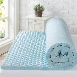 lot 13624 image: Zinus 2 Memory Foam Mattress Topper Twin