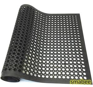 lot 13648 image: smabee Anti-Fatigue Non-Slip Rubber Floor Mat Heavy Duty Mats for Outdoor Restaurant Kitchen Bar photo for reference