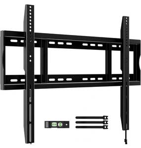 lot 13660 image: HOME VISION Heavy Duty Fixed TV Wall Mount Holds up to 264Lbs, for Most 42-100 inch Flat Curved TVs Wall Mount Bracket Fits 161824 Studs VESA 800x600mm Low Profile Space Saving for LED OLED LCD