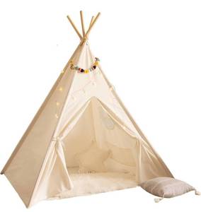 lot 13677 image: Kids Teepee Tent for Kids - with Light String  Teepee Tent for Kids  Kids Play Tent  Kids Teepee Play Tent  Toddler Teepee Tent for Girls & Boys
