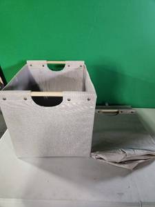 lot 15743 image: Capacity Storage Basket Dirty Clothes Basket Fabric Laundry Basket Portable Household Storage Box Portable Pack Of 4 13 T x 15 L