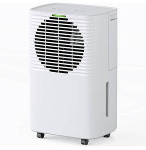 lot 15754 image: Hansabenne 30-Pints Dehumidifier for Basements - 2000 Sq. Ft. Dehumidifier with Auto or Manual Drainage - Compact Dehumidifier with Intelligent Humidity Control  Auto Defrost  Dry Clothes for Home Basements Bedroom Bathroom