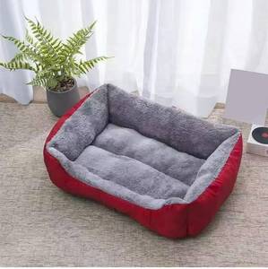 lot 15760 image: XJHKG Pet Large Dog Bed Warm House Nest Pet Kennel for Small Medium Large Dogs Cat Puppy Plus Size Dog Baskets (Color  A-03, Size  XXL(95x75cm