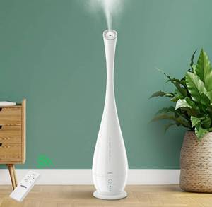 lot 15795 image: Aiheal Humidifier for Bedroom, 5L Cool Mist Floor Humidifiers for Large Room, Quiet Ultrasonic Humidifier with Smart Humidistat Mode and Essential Oil Diffuser, Baby Humidifiers with Sleep Mode, White