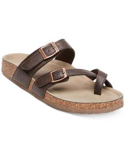 lot 15807 image: Madden Girl Bryceee Footbed Sandals 8.5