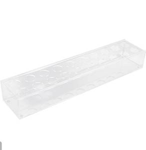 lot 15816 image: Acrylic vase Clear Ornaments hydroponic vase Clear vase Minimalist Flower vase Modern Floral vase Preserved Rose Pot Living Room Vase Acrylic Rectangular Vase Flower Vase DECHOUS