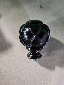 lot 15822 image: Black Curtain Rod