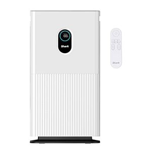 lot 86000051 image: Shark HE601 Air Purifier 6 True HEPA Cleans up to 1200 Sq. Ft., Captures 99.98% of Particles, dust, allergens, Smoke, 0.1��0.2 microns, Advanced Odor Lock, Quiet, 6 Fan, White