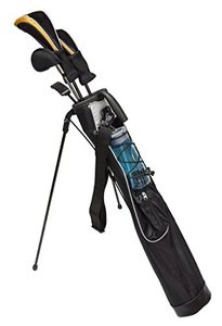 lot 86000070 image: JEF WORLD OF GOLF JR1256 Pitch & Putt Sunday Bag with Stand & Handle, Black