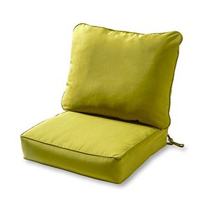 lot 86000078 image: Greendale Home Fashions 2-Piece Outdoor Deep Seat Cushion Set, dark blue