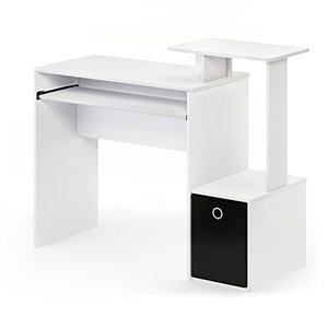 lot 86000177 image: Furinno Econ Multipurpose Home Office Computer Writing Desk, WhiteBlack