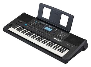 lot 86000202 image: Yamaha, 61-Key Portable Keyboard (PSRE473), Black
