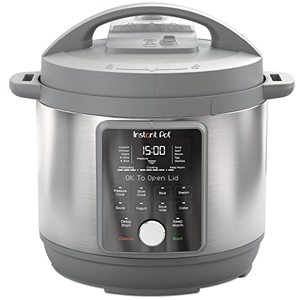 lot 86000094 image: Instant Pot Duo Plus, 6-Quart Whisper Quiet 9-in-1 Electric Pressure Cooker, Slow Cooker, Rice Cooker, Steamer, Saut, Yogurt Maker, Warmer & Sterilizer, Free App with 800 Recipes, Stainless Steel