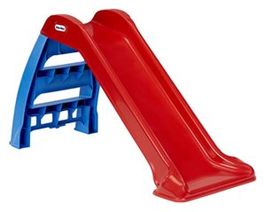 lot 86000118 image: Little Tikes First Slip And Slide, Easy Set Up Playset for Indoor Outdoor Backyard, Easy to Store, Safe Toy for Toddler,Kids (RedBlue), 39.00L x 18.00W x 23.00H