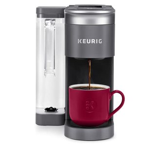 lot 86000128 image: Keurig K-Supreme SMART Coffee Maker, MultiStream Technology, Brews 6-12oz Cup Sizes, Gray