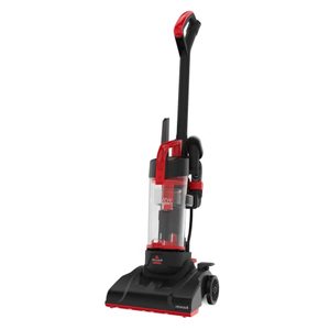 lot 86000254 image: BISSELL CleanView Compact Upright Vacuum, Fits In Dorm Rooms & Apartments, Lightweight with Powerful Suction and Removable Extension Wand, 3508, Red,black