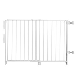 lot 86000260 image: Regalo Extra Tall and Wide 2-in-1 Stairway and Hallway Wall Mounted Baby Gate White Age Group 6 to 24 Months