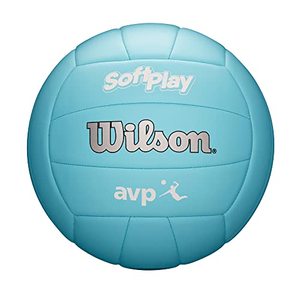 lot 86000170 image: WILSON AVP Soft Play Volleyball - Official Size, Blue