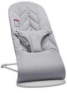 lot 86000232 image: Baby Bouncer Bliss, Cotton, Petal Quilt, Light Gray