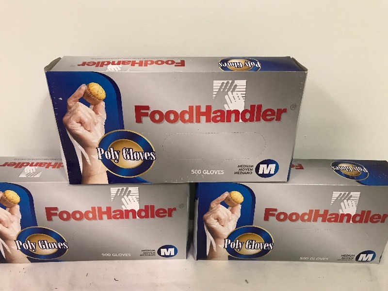 lot 6632 image: 1500 Food Handler Gloves Medium