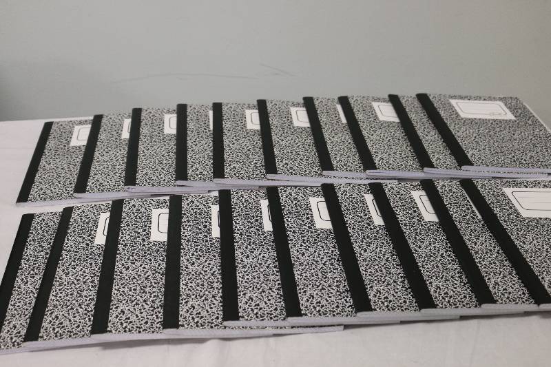 lot 6671 image: 20 Graph Paper Composition Notebooks 5x5 Quad