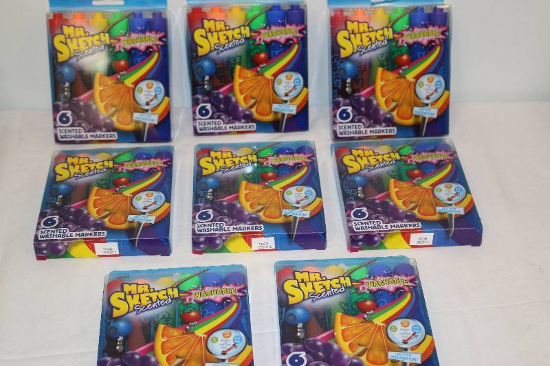 lot 6678 image: Mr. Sketch Washable Markers