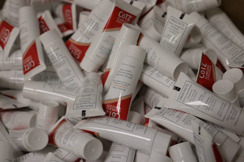 lot 6698 image: Cotz Skincare Flawless Complexion SPF 50 - 100 Tubes